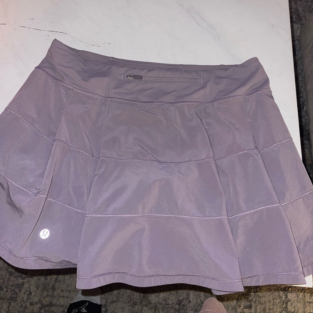 Lululemon purple tennis skirt
